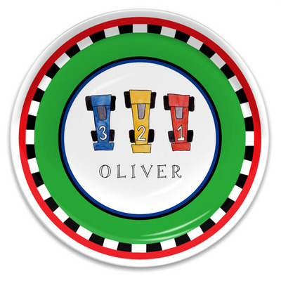 On Your Mark Melamine Plate